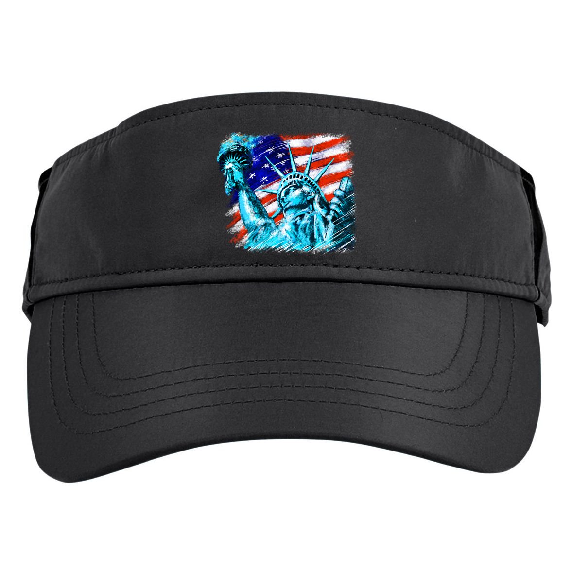 Statue Of Liberty USA Adult Drive Performance Visor
