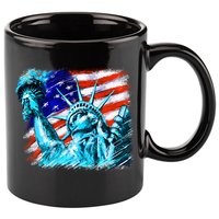 Statue Of Liberty USA 11oz C Handle Ceramic Mug