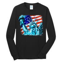 Statue Of Liberty USA Tall Long Sleeve T-Shirt