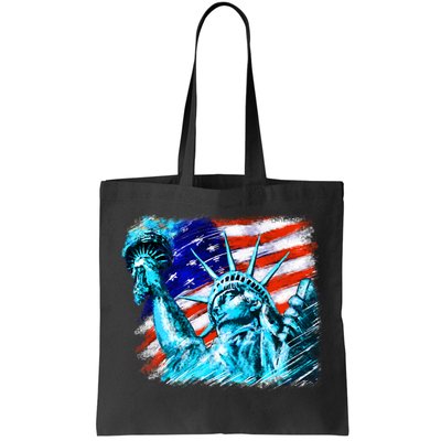 Statue Of Liberty USA Tote Bag