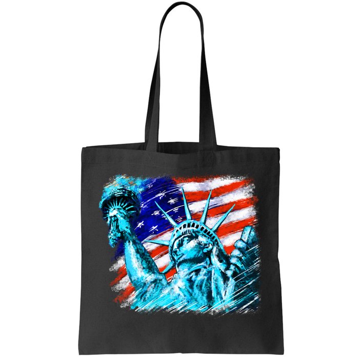 Statue Of Liberty USA Tote Bag