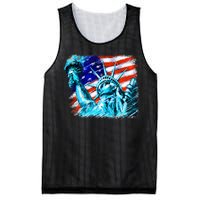 Statue Of Liberty USA Mesh Reversible Basketball Jersey Tank