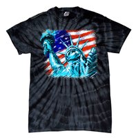 Statue Of Liberty USA Tie-Dye T-Shirt