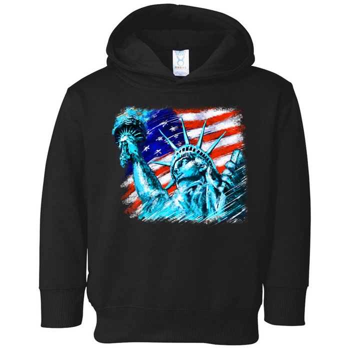 Statue Of Liberty USA Toddler Hoodie