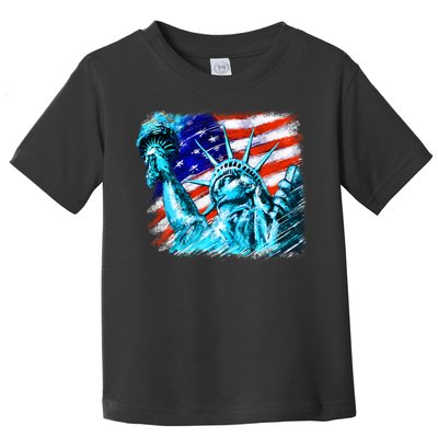 Statue Of Liberty USA Toddler T-Shirt