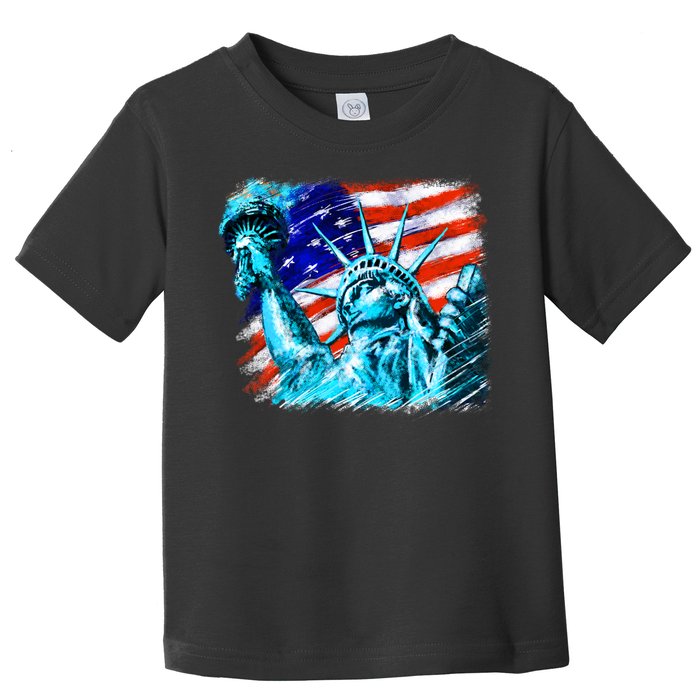 Statue Of Liberty USA Toddler T-Shirt