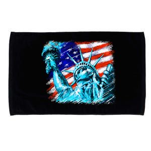 Statue Of Liberty USA Microfiber Hand Towel