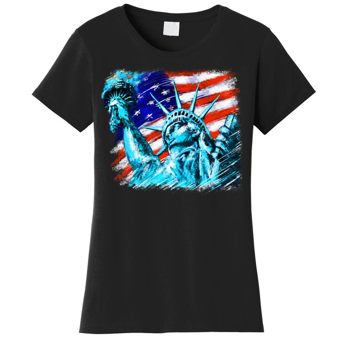 Statue Of Liberty USA Women's T-Shirt