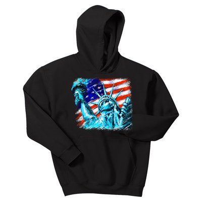 Statue Of Liberty USA Kids Hoodie