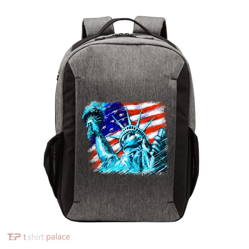 Statue Of Liberty USA Vector Backpack