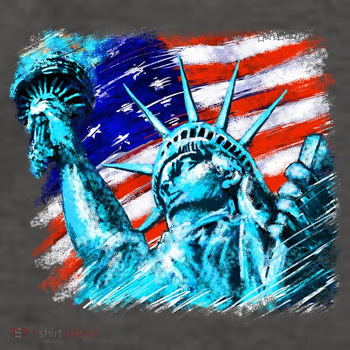 Statue Of Liberty USA Vector Backpack
