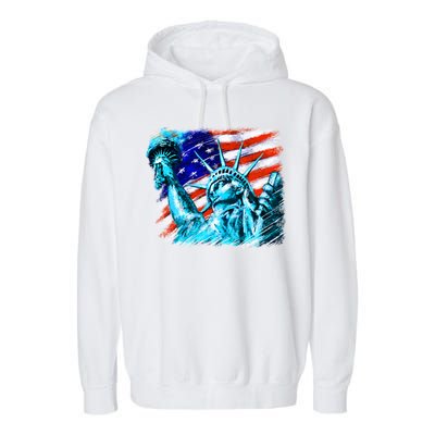 Statue Of Liberty USA Garment-Dyed Fleece Hoodie