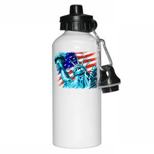 Statue Of Liberty USA Aluminum Water Bottle