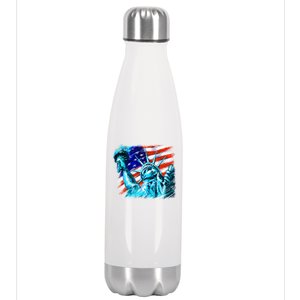 Statue Of Liberty USA Stainless Steel Insulated Water Bottle