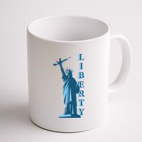 Stature Of Liberty Holding AR-15 Assault Rifle Coffee Mug