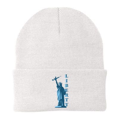 Stature Of Liberty Holding AR-15 Assault Rifle Beanie