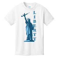 Stature Of Liberty Holding AR-15 Assault Rifle Kids T-Shirt