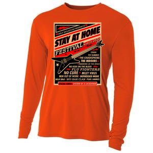 Stay At Home Festival Concert Poster Quarantine Cooling Performance Long Sleeve Crew