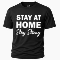 Stay At Home Stay Strong Cooling Performance Crew T-Shirt
