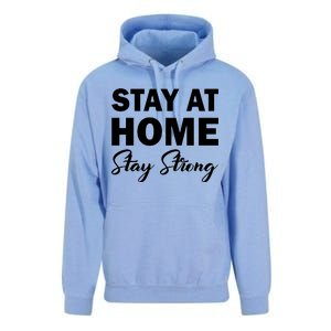 Stay At Home Stay Strong Unisex Surf Hoodie