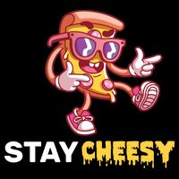 Stay Cheesy Pizza Cooling Performance Crew T-Shirt