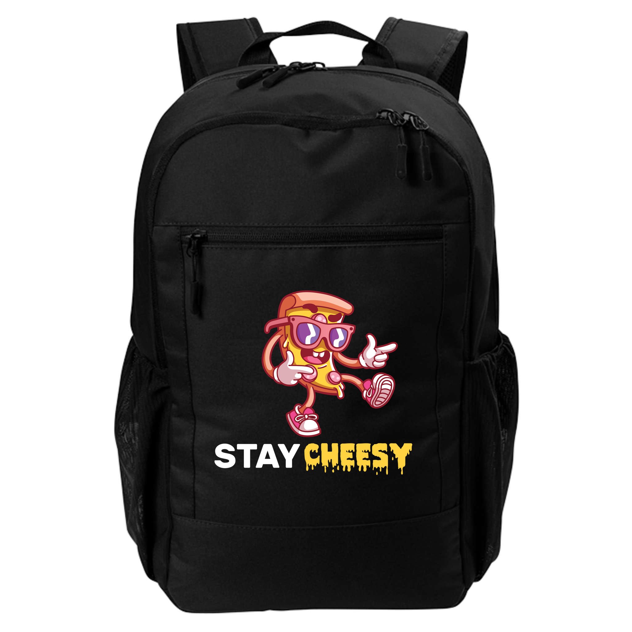 Stay Cheesy Pizza Backpack