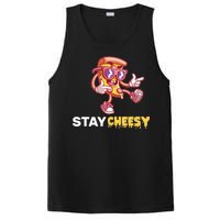 Stay Cheesy Pizza PosiCharge Competitor Tank