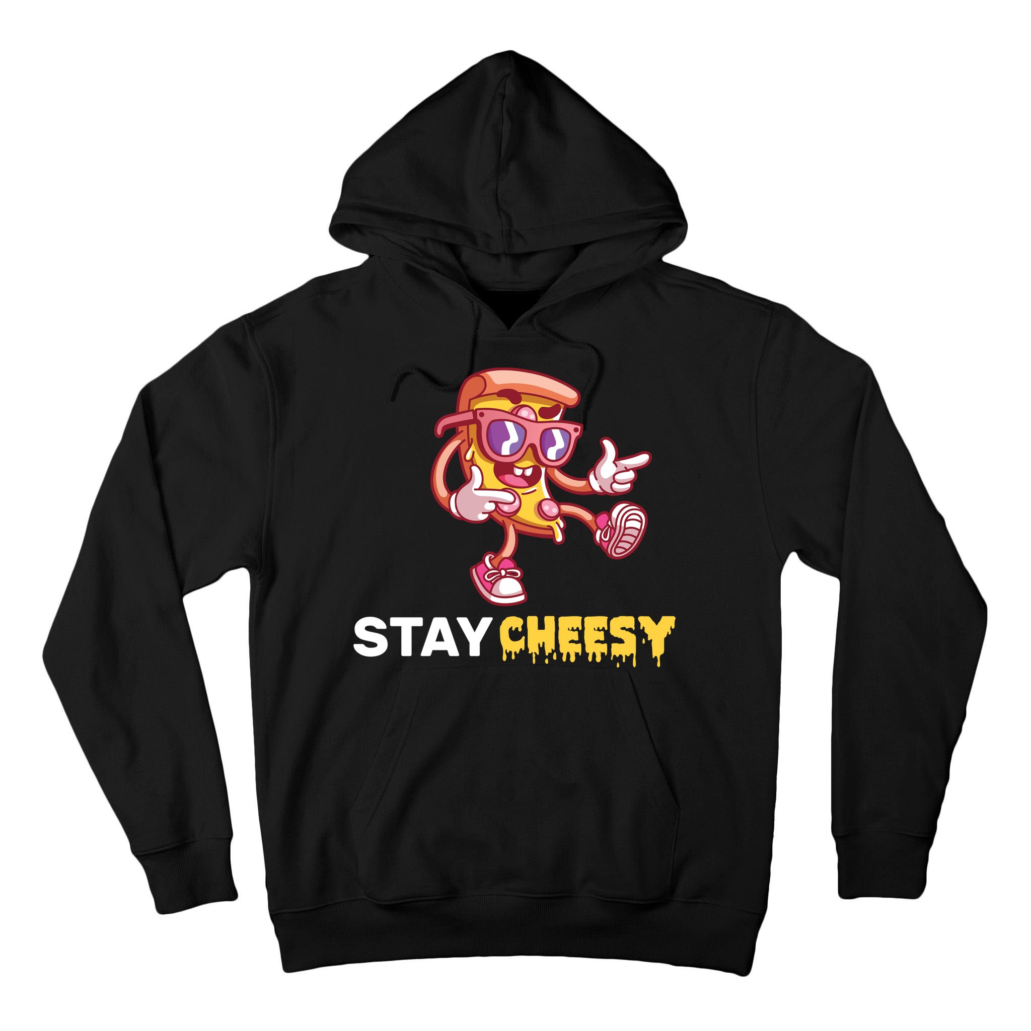 Stay Cheesy Pizza Tall Hoodie