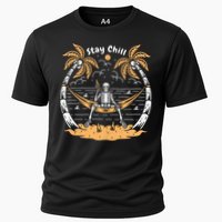 Stay Chill Skeleton Cooling Performance Crew T-Shirt