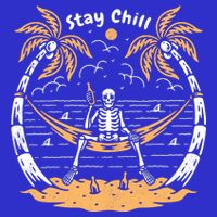 Stay Chill Skeleton Tall T-Shirt