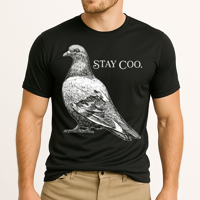 Stay Coo Pigeon Cooling Performance Crew T-Shirt