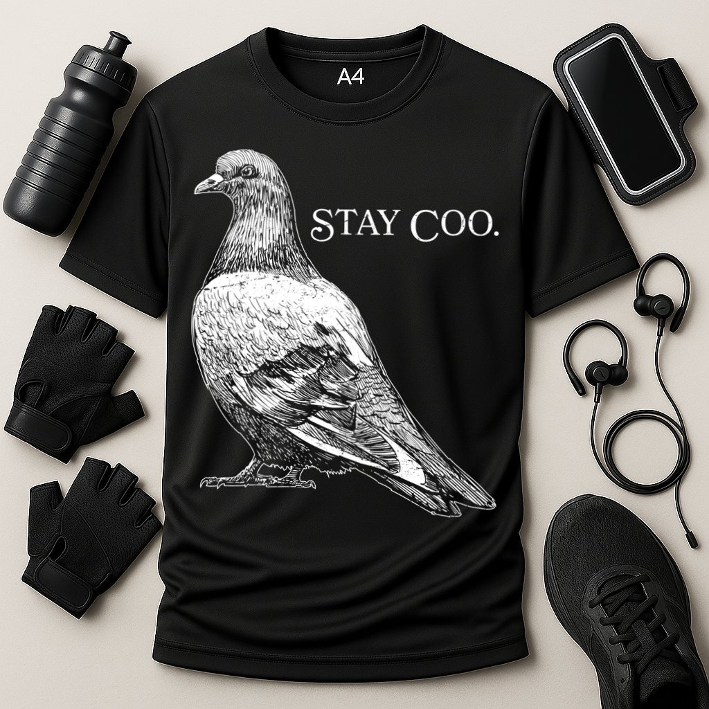 Stay Coo Pigeon Cooling Performance Crew T-Shirt