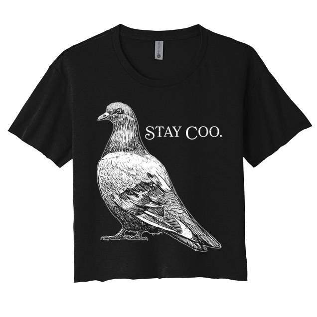 Stay Coo Pigeon Crop Top