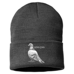 Stay Coo Pigeon Sustainable Knit Beanie