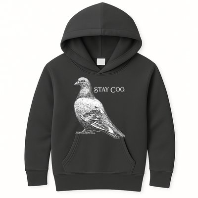 Stay Coo Pigeon Kids Hoodie