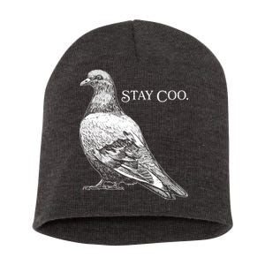 Stay Coo Pigeon Short Acrylic Beanie