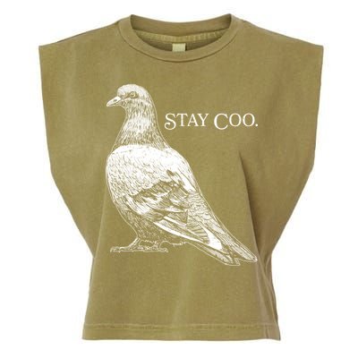 Stay Coo Pigeon Garment-Dyed Women's Muscle Tee