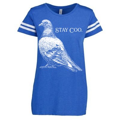 Stay Coo Pigeon Enza Ladies Jersey Football T-Shirt