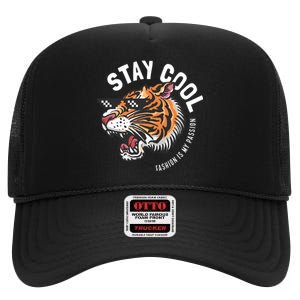 Stay Cool Fashion Is My Passion High Crown Mesh Back Trucker Hat