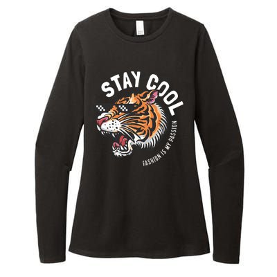 Stay Cool Fashion Is My Passion Womens CVC Long Sleeve Shirt