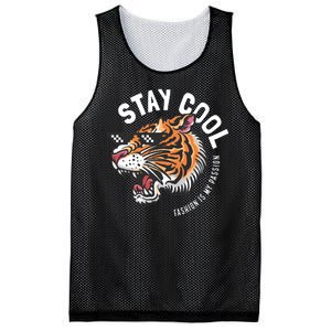 Stay Cool Fashion Is My Passion Mesh Reversible Basketball Jersey Tank