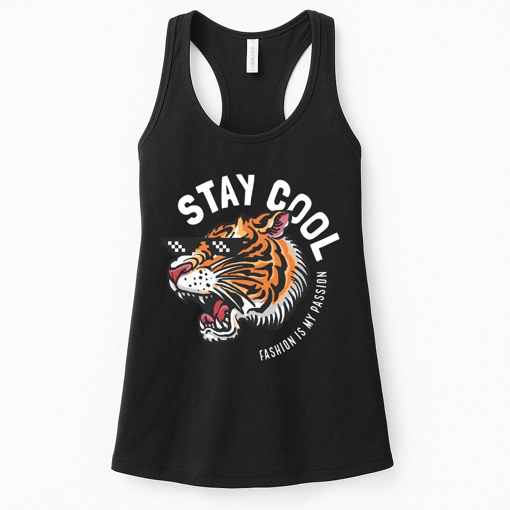 Stay Cool Fashion Is My Passion Womens Tank Top
