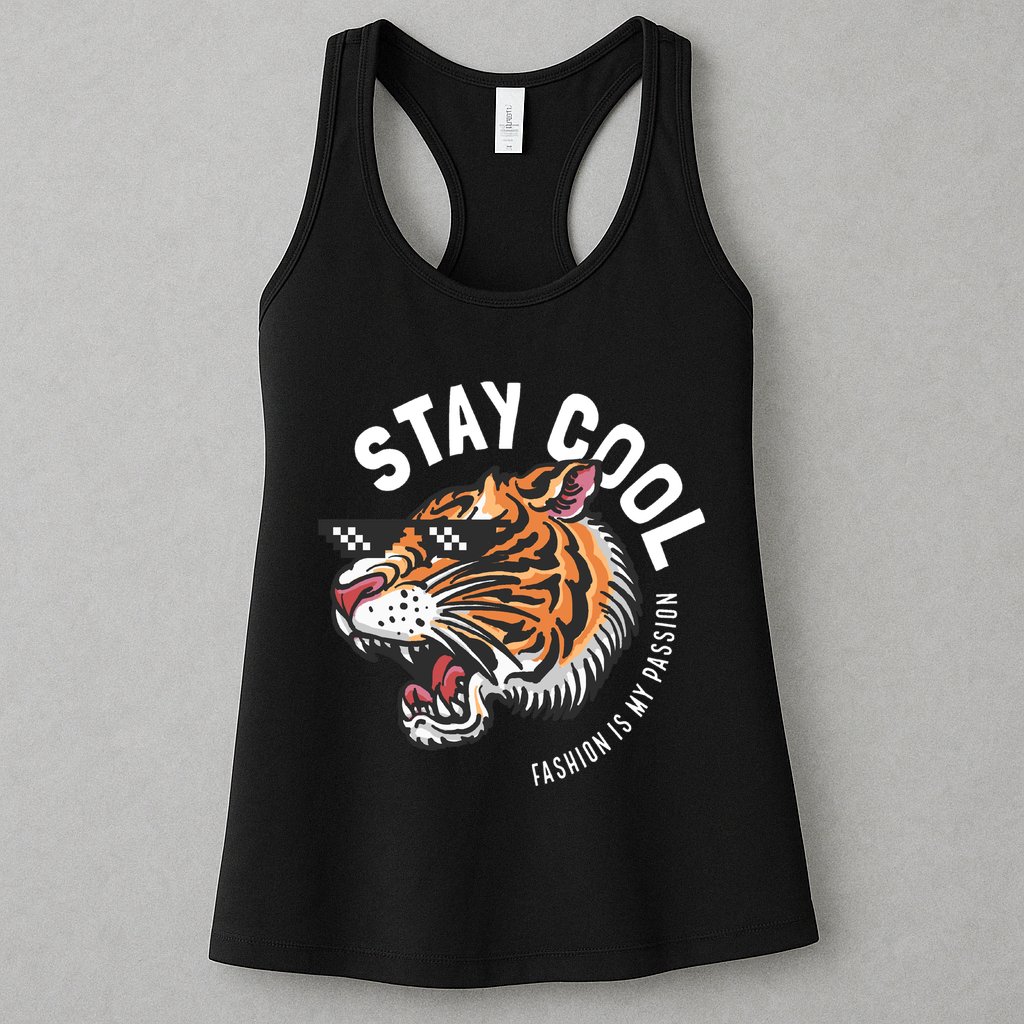 Stay Cool Fashion Is My Passion Womens Tank Top