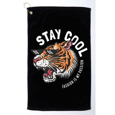 Stay Cool Fashion Is My Passion Golf Towel