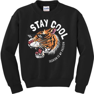 Stay Cool Fashion Is My Passion Kids Sweatshirt