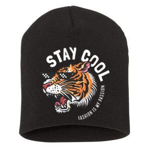 Stay Cool Fashion Is My Passion Short Acrylic Beanie