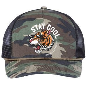 Stay Cool Fashion Is My Passion Retro Rope Trucker Hat Cap