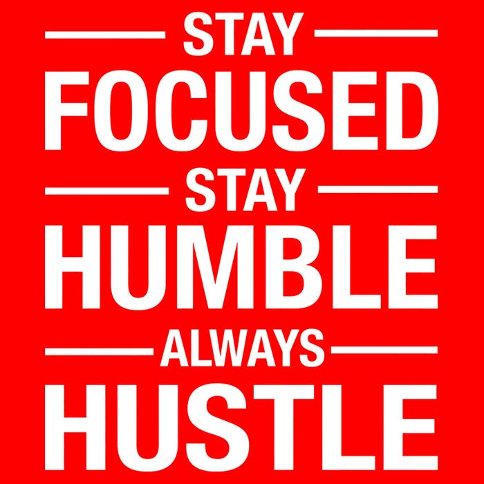 Stay Focused Humble Always Hustle Flatbill Hat