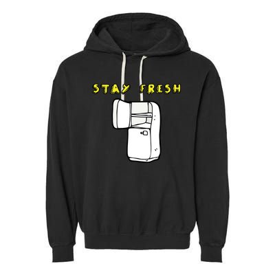 Stay Fresh Garment-Dyed Fleece Hoodie