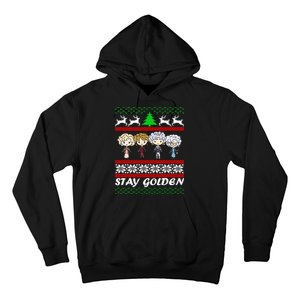 Stay Golden Ugly Christmas Hoodie